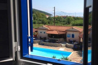 accommodation nostos hotel pool view